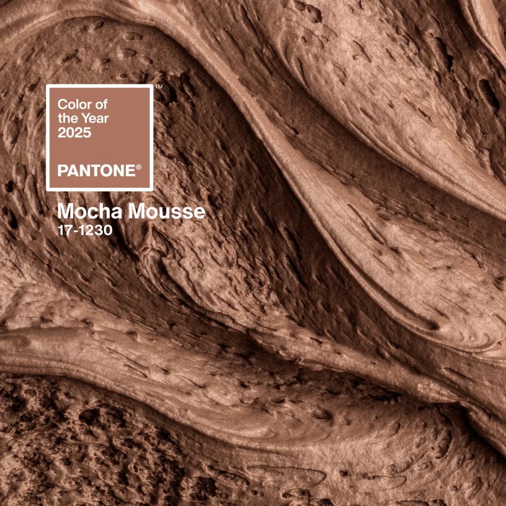couleur de l'année Pantone 2025 Moucha Mousse